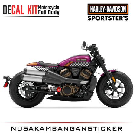 Decal Kit Sticker Harley Davidson Sportser S 2021 Big Bike Decal Modification 05