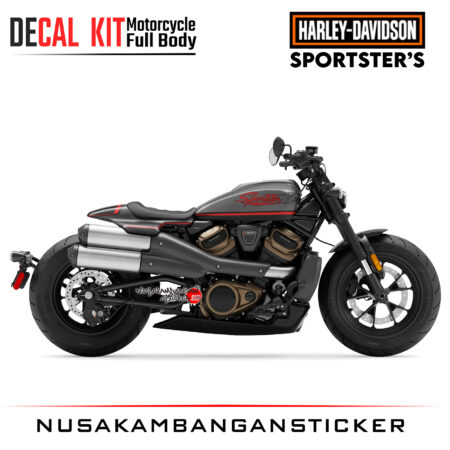 Decal Kit Sticker Harley Davidson Sportser S 2021 Big Bike Decal Modification 07