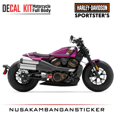Decal Kit Sticker Harley Davidson Sportser S 2021 Big Bike Decal Modification 13