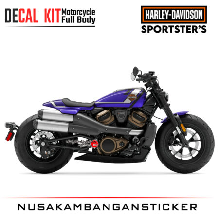 Decal Kit Sticker Harley Davidson Sportser S 2021 Big Bike Decal Modification 14