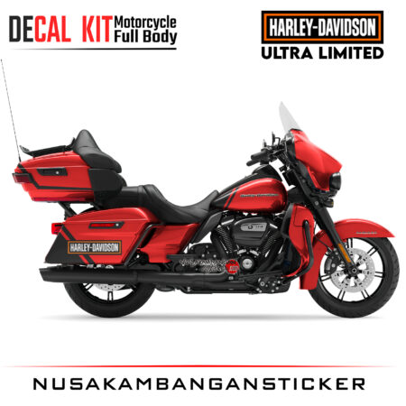 Decal Kit Sticker Harley Davidson Ultra Limited Big Bike Decal Modification 05