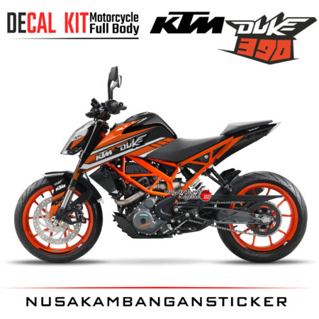 Decal Kit Sticker KTM Duke 390 Motosport Decals Modification Graphic 04