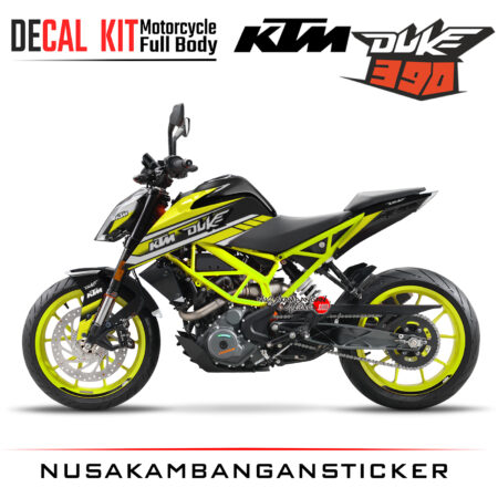 Decal Kit Sticker KTM Duke 390 Motosport Decals Modification Graphic 05