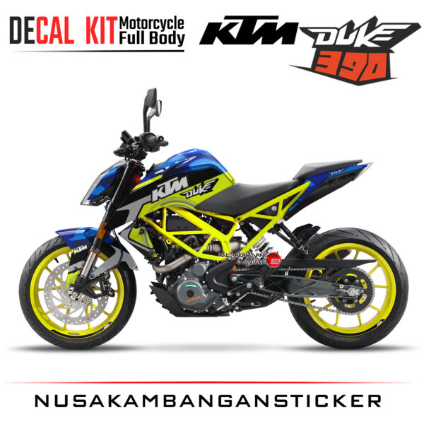 Decal Kit Sticker KTM Duke 390 Motosport Decals Modification Graphic 11