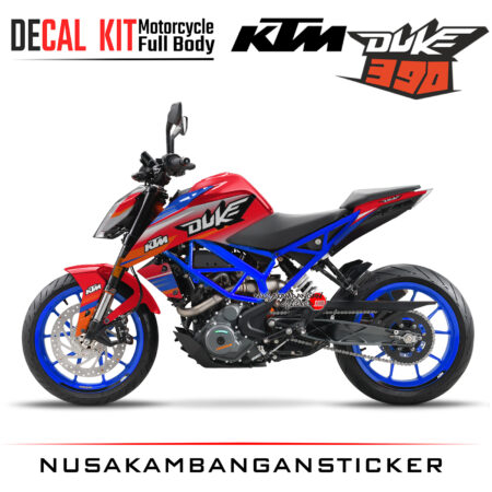 Decal Kit Sticker KTM Duke 390 Motosport Decals Modification Graphic 15