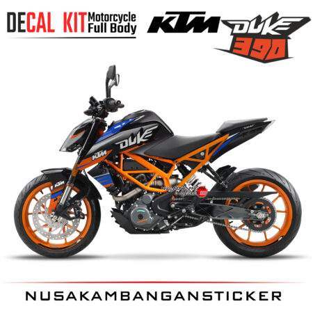 Decal Kit Sticker KTM Duke 390 Motosport Decals Modification Graphic 16