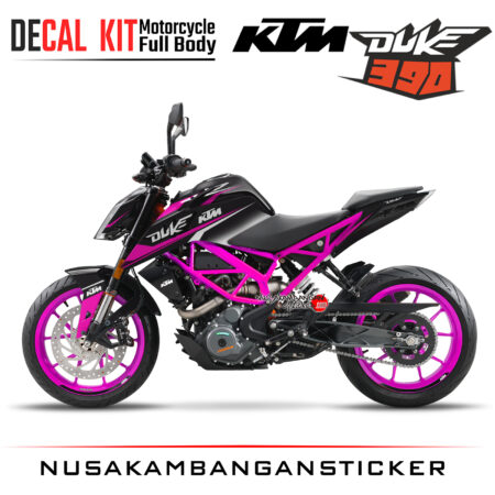 Decal Kit Sticker KTM Duke 390 Motosport Decals Modification Graphic 18