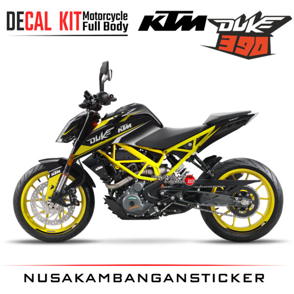 Decal Kit Sticker KTM Duke 390 Motosport Decals Modification Graphic 21