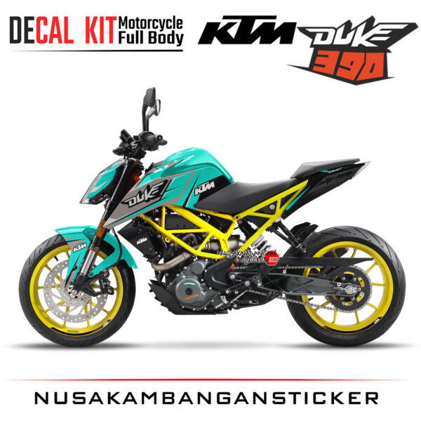 Decal Kit Sticker KTM Duke 390 Motosport Decals Modification Graphic 22