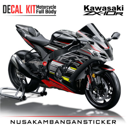 Decal Kit Sticker Kawasaki Ninja ZX 10R Big Bike Decal Motosport Graphic 02