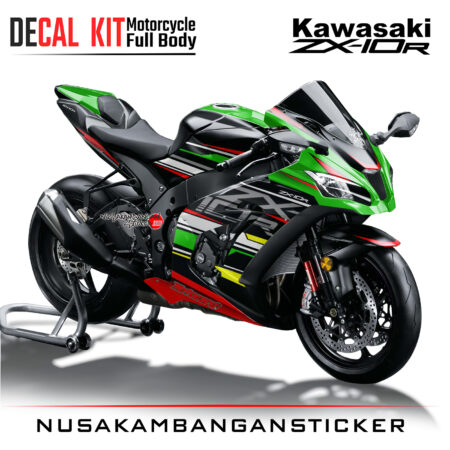 Decal Kit Sticker Kawasaki Ninja ZX 10R Big Bike Decal Motosport Graphic 06