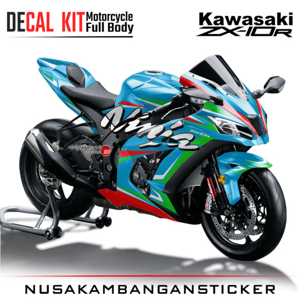 Decal Kit Sticker Kawasaki Ninja ZX 10R Big Bike Decal Motosport Graphic 07