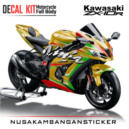 Decal Kit Sticker Kawasaki Ninja ZX 10R Big Bike Decal Motosport Graphic 08
