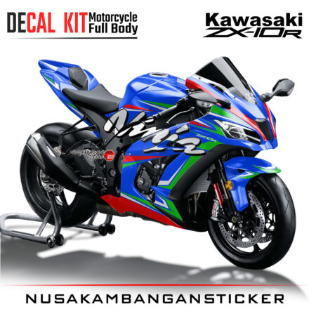 Decal Kit Sticker Kawasaki Ninja ZX 10R Big Bike Decal Motosport Graphic 09