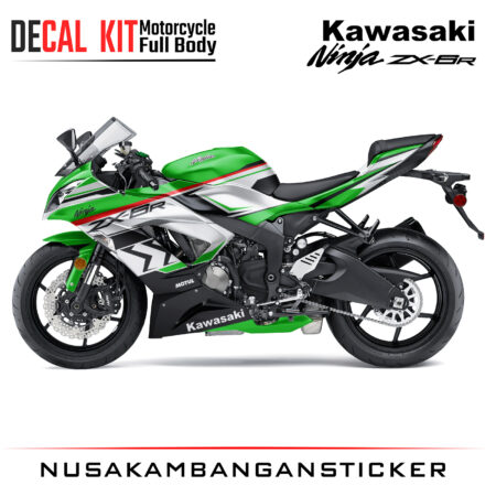 Decal Kit Sticker Kawasaki Ninja ZX 6R Big Bike Decal Motosport 09