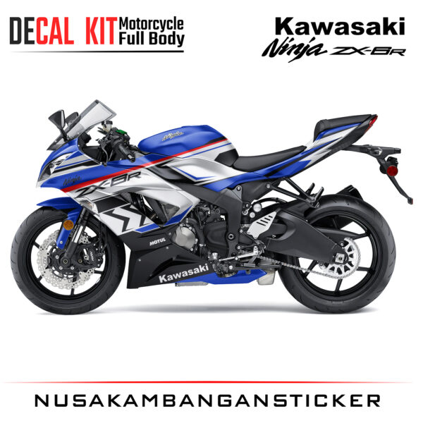 Decal Kit Sticker Kawasaki Ninja ZX 6R Big Bike Decal Motosport 10