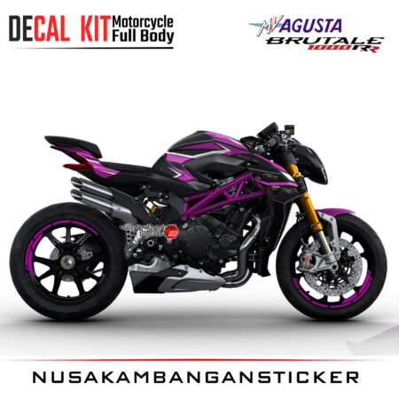 Decal Kit Sticker Mv Agusta Brutale 1000 RR Big Bike Decal Motosport Graphic 04