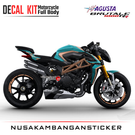 Decal Kit Sticker Mv Agusta Brutale 1000 RR Big Bike Decal Motosport Graphic 07