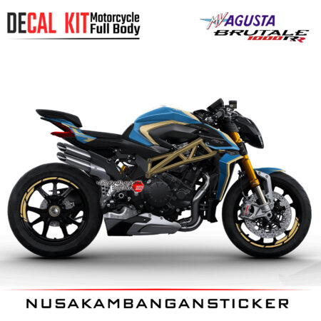 Decal Kit Sticker Mv Agusta Brutale 1000 RR Big Bike Decal Motosport Graphic 10