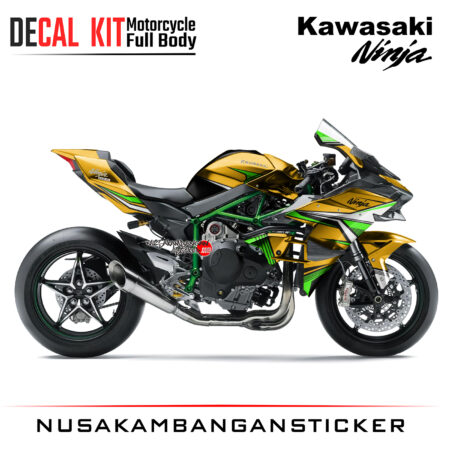 Decal Kit Sticker Superbike Kawasaki Ninja H2 R Big Bike Decal Modification Stiker 01