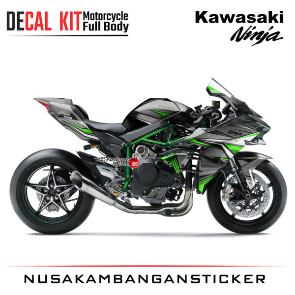 Decal Kit Sticker Superbike Kawasaki Ninja H2 R Big Bike Decal Modification Stiker 03