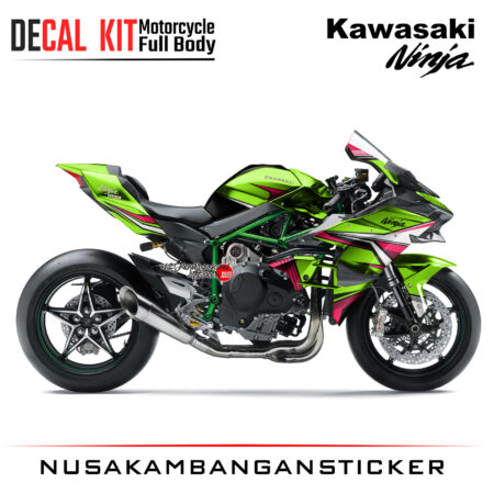 Decal Kit Sticker Superbike Kawasaki Ninja H2 R Big Bike Decal Modification Stiker 04
