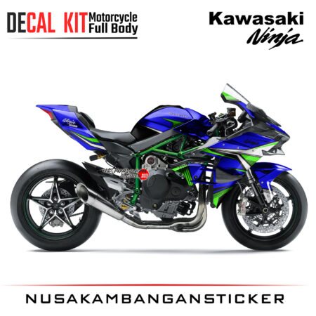 Decal Kit Sticker Superbike Kawasaki Ninja H2 R Big Bike Decal Modification Stiker 05