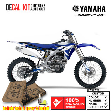 Decal Kit Sticker Supermoto Dirtbike Yamaha YZ 250 2010-2013 Motocross Graphic Decal 03