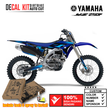 Decal Kit Sticker Supermoto Dirtbike Yamaha YZ 250 2010-2013 Motocross Graphic Decal 05