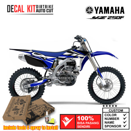 Decal Kit Sticker Supermoto Dirtbike Yamaha YZ 250 2010-2013 Motocross Graphic Decal 06