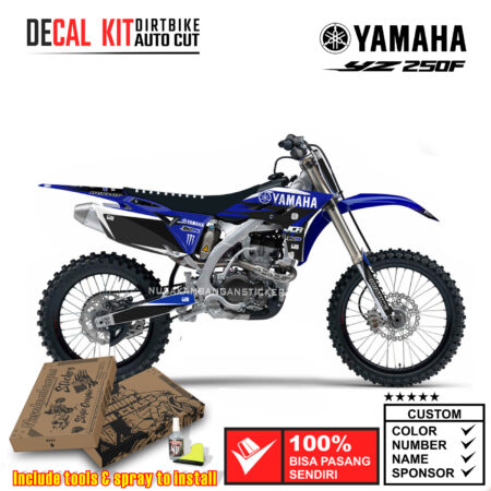 Decal Kit Sticker Supermoto Dirtbike Yamaha YZ 250 2010-2013 Motocross Graphic Decal 09