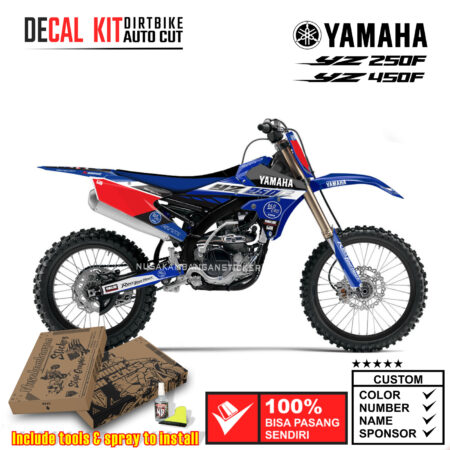 Decal Kit Sticker Supermoto Dirtbike Yamaha YZ 250-450 FX Motocross Graphic Decal 03