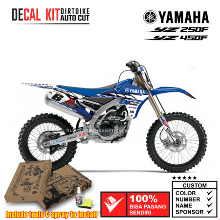 Decal Kit Sticker Supermoto Dirtbike Yamaha YZ 250-450 FX Motocross Graphic Decal 07