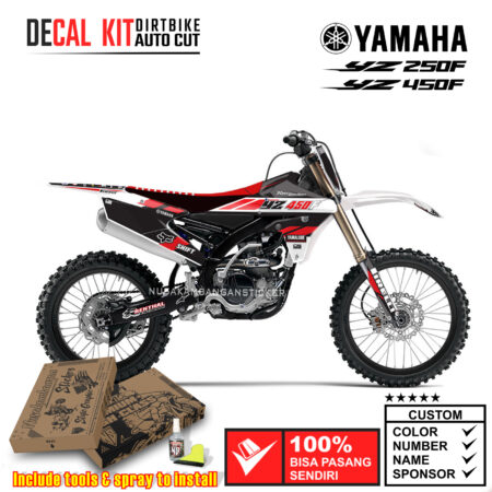 Decal Kit Sticker Supermoto Dirtbike Yamaha YZ 250-450 FX Motocross Graphic Decal 08