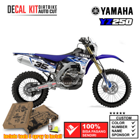Decal Kit Sticker Supermoto Dirtbike Yamaha YZ 250-450 FX Motocross Graphic Decal 11