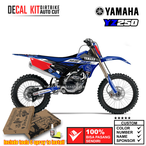 Decal Kit Sticker Supermoto Dirtbike Yamaha YZ 250-450 FX Motocross Graphic Decal 12