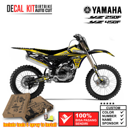 Decal Kit Sticker Supermoto Dirtbike Yamaha YZ 250-450 FX Motocross Graphic Decal 20