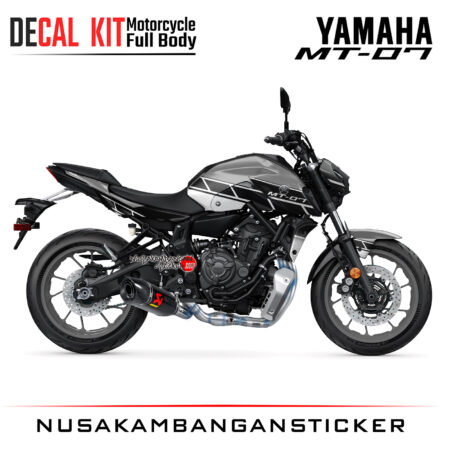 Decal Kit Sticker Yamaha MT 07 Big Bike Decal Livery Yamaha Anniversary 01 Motosport Graphic