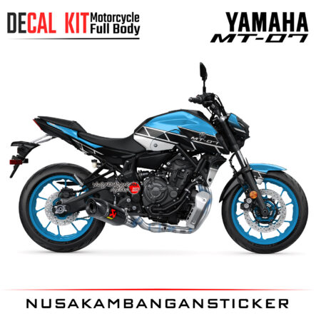 Decal Kit Sticker Yamaha MT 07 Big Bike Decal Livery Yamaha Anniversary 02 Motosport Graphic