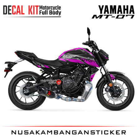 Decal Kit Sticker Yamaha MT 07 Big Bike Decal Motosport Graphic 09