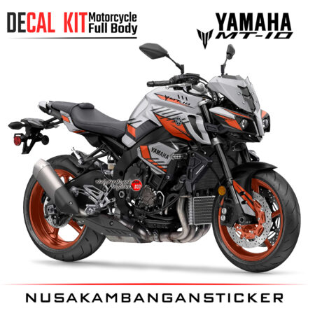 Decal Kit Sticker Yamaha Mt 10 Teal White Orens Big Bike Decals Motorsport Modifikasi