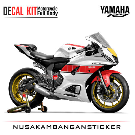 Decal Kit Sticker Yamaha YZF R7 Spesiale Yamaha Anniversary 02 Big Bike Decal Modification