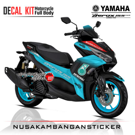 Decal Stiker Yamaha All New Aerox 155 Vva Conected Livery PTRNS Moto Gp Sticker Full Body
