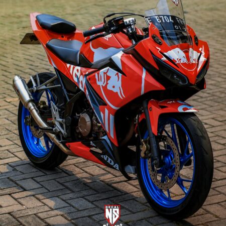 Decal Stiker Honda CBR 150 ALL New Banteng Merah 1