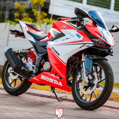Decal Stiker Honda CBR 250 Livery Ducati Merah 3