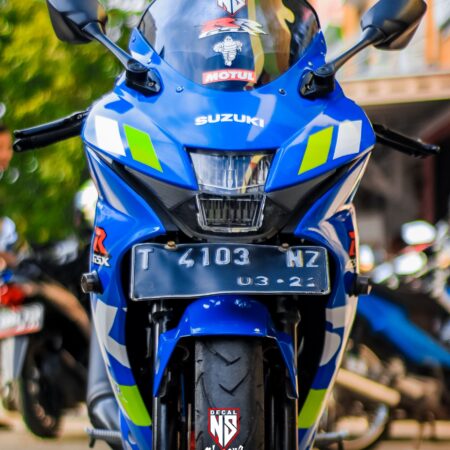 Decal Stiker Suzuki GSX R 150 Biru 04