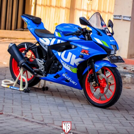 Decal Stiker Suzuki GSX R 150 Biru 06