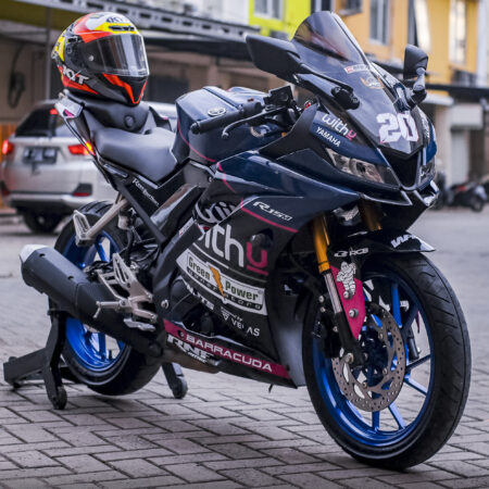 Sticker R15 V3 Livery Withu Biru Pink Modifikasi Stiker Full Body 02