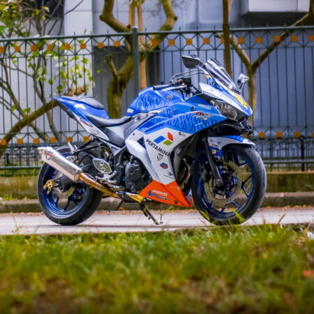 Sticker R25 Livery Mandalika SAG Biru Modifikasi Cutting Stiker Full Body 04