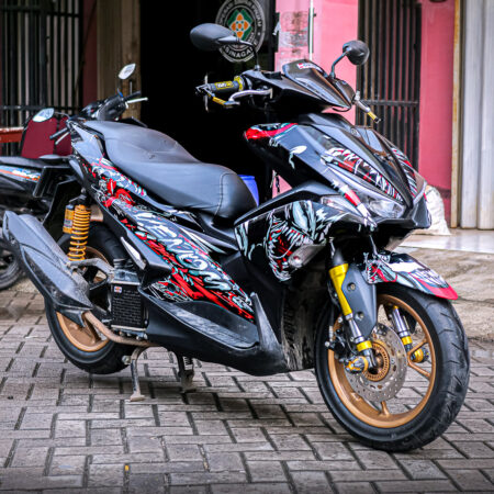 DECAL STIKER AEROX 155 VENOM FULLBODY 02